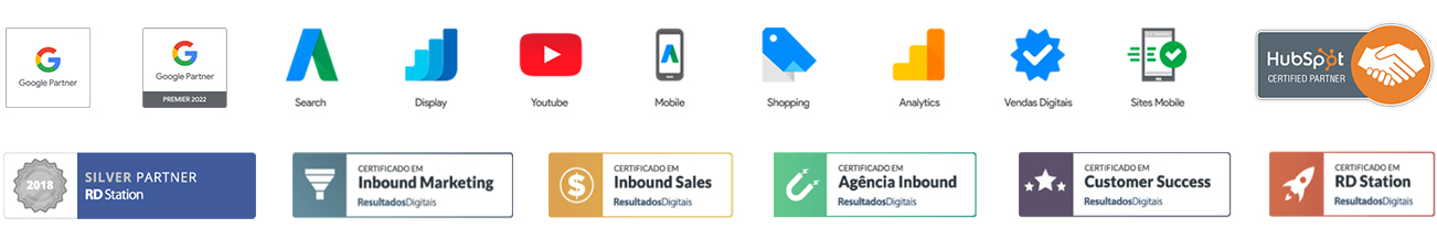 Certificações Ag. 3xceler