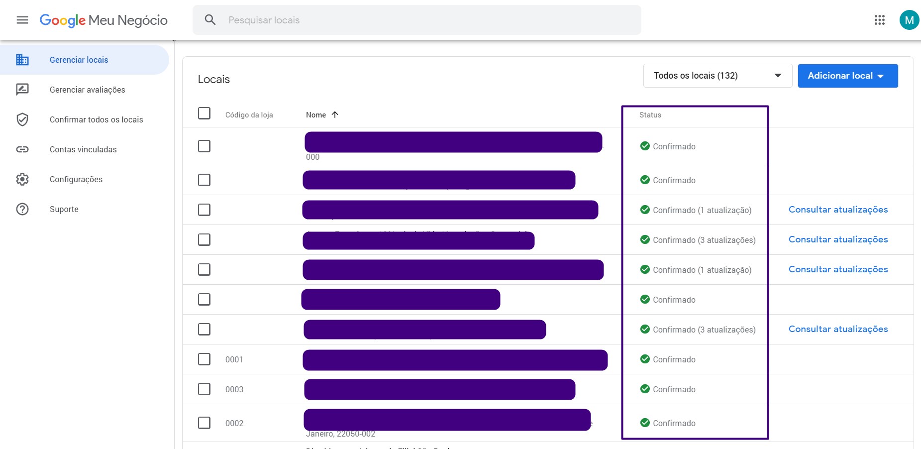 Google Business: Entendendo os Status de sua empresa